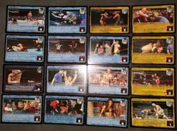 WWE Raw Deal CCG 73 Mid Match card Lot. Midmatch Reversals, Manuevers, Actions - Image 3