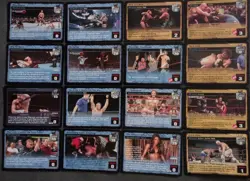 WWE Raw Deal CCG 73 Mid Match card Lot. Midmatch Reversals, Manuevers, Actions - Image 4