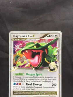 Pokemon Cards: Diamond and Pearl Promo: Rayquaza Lv. X DP47 - Image 2