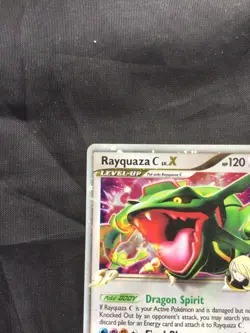 Pokemon Cards: Diamond and Pearl Promo: Rayquaza Lv. X DP47 - Image 3