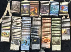 All Final Fantasy Mtg Regular Common Cards & Extra Cards Lot - Image 1
