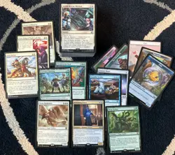 All Final Fantasy Mtg Regular Common Cards & Extra Cards Lot - Image 2