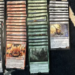 All Final Fantasy Mtg Regular Common Cards & Extra Cards Lot - Image 5