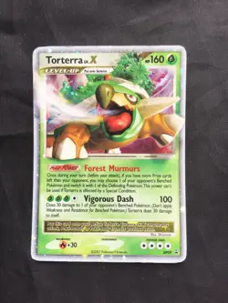 Pokemon Cards: Diamond and Pearl Promo: Torterra Lv. X DP09 - Image 1