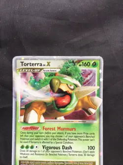 Pokemon Cards: Diamond and Pearl Promo: Torterra Lv. X DP09 - Image 2