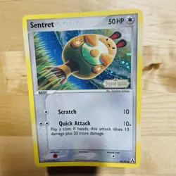 2006 Sentret 62/92 EX Legend Maker Stamped Holo English Pokemon Card - Image 3