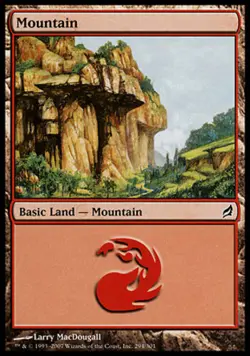 4x Mountain (294) ~ Lightly Played Lorwyn MTG Magic x4 4 UltimateMTG Playset Lan - Image 1