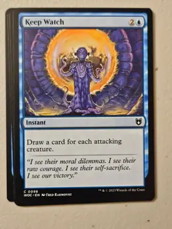 MTG l Keep Watch (x4 Playset) | (NM) Wilds of Eldraine Commander - Image 1