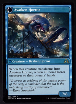 Thing in the Ice 092/297 Non Foil Rare Shadows Over Innistrad MTG NM - Image 2