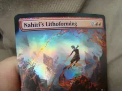 Nahiri's Lithoforming FOIL Extended Art x1 MTG - Image 1