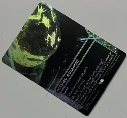 MTG Edge of Eternities: Stellar Sights Hissing Quagmire Land RARE FOIL #0019 - Image 2