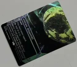 MTG Edge of Eternities: Stellar Sights Hissing Quagmire Land RARE FOIL #0019 - Image 3