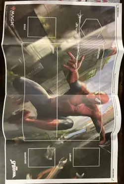 SDCC 2025 Magic The Gathering x Marvel Spider-Man Complete 5 Deck Set w/ Playmat - Image 2