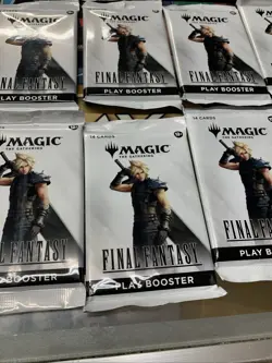Magic the Gathering Final Fantasy Play Booster Pack x19 - Image 5