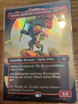 MTG Edge Of Eternities Tannuk Standhafter Stellvertreter Foil - Image 1