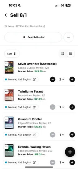 Magic The Gathering Singles Near Mint Lot 24 Edge Of Eternity, Foundations, Etc - Image 1