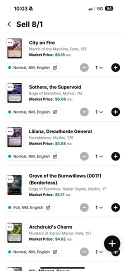 Magic The Gathering Singles Near Mint Lot 24 Edge Of Eternity, Foundations, Etc - Image 3