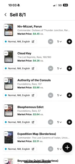 Magic The Gathering Singles Near Mint Lot 24 Edge Of Eternity, Foundations, Etc - Image 4