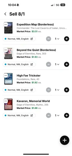 Magic The Gathering Singles Near Mint Lot 24 Edge Of Eternity, Foundations, Etc - Image 5