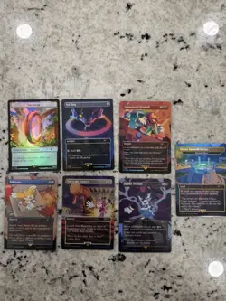 Magic The Gathering Secret Lair x Sonic The Hedgehog Turbo Gear Foil Edition - Image 1