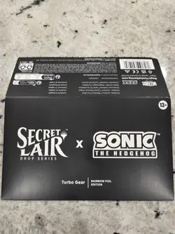 Magic The Gathering Secret Lair x Sonic The Hedgehog Turbo Gear Foil Edition - Image 3