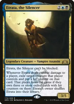 MTG FOIL Etrata, the Silencer Magic the Gathering - Image 1