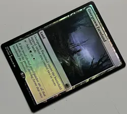 MTG Innistrad: Midnight Hunt Overgrown Farmland Land RARE FOIL #265 - Image 3