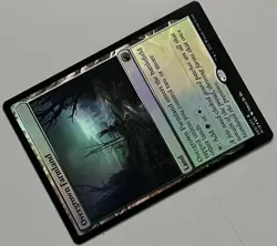 MTG Innistrad: Midnight Hunt Overgrown Farmland Land RARE FOIL #265 - Image 5