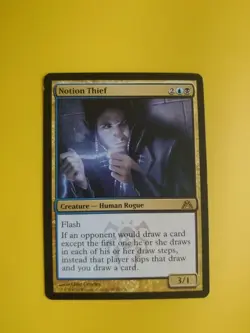 Notion Thief. Dragons Maze rogue . rare Magic the Gathering Card. - Image 1