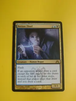 Notion Thief. Dragons Maze rogue . rare Magic the Gathering Card. - Image 2