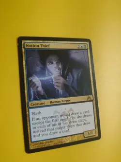 Notion Thief. Dragons Maze rogue . rare Magic the Gathering Card. - Image 3