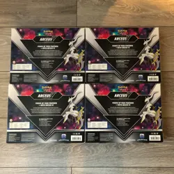 4 x Pokemon Arceus V Figure Collection Boxes Factory Sealed - in Original Case - Image 2