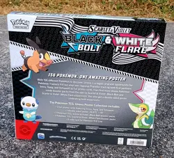Pokemon Black Bolt & White Flare Unova Poster Collection Box NEW Factory Sealed - Image 2