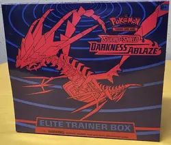 Pokemon TCG Sword Shield Darkness Ablaze Elite Trainer Box ETB Sealed - Image 1