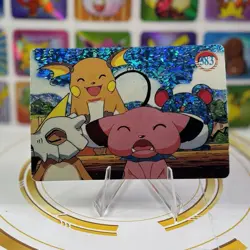Pokemon Sticker Rare Vintage Vending Machine Holo prism Nintendo 2000 Nintendo - Image 2