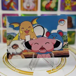 Pokemon Sticker Rare Vintage Vending Machine Holo prism Nintendo 2000 Nintendo - Image 4
