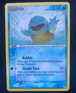 Pokemon TCG Squirtle 83/112 EX FireRed & LeafGreen (LP) - Image 1