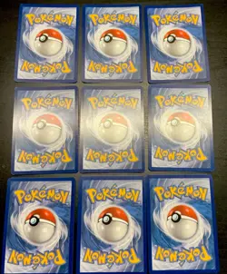 Full set of 9 Pokemon cosmos swirl holo triple whammy promos darkrai tyranitar - Image 2