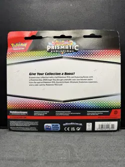 Pokemon TCG: Prismatic Evolutions 2‑Pack Blister (Pokemon Day 2025 Eevee Promo) - Image 2