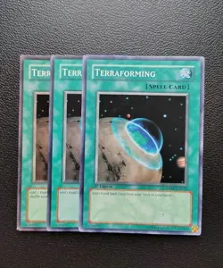 Yu-Gi-Oh - Terraforming X3 - Full Playset - Image 1