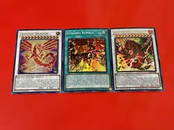 Crimson Dragon + Synchro Rumble + Snake-Eyes Vengeance Dragon | YuGiOh! - Image 1