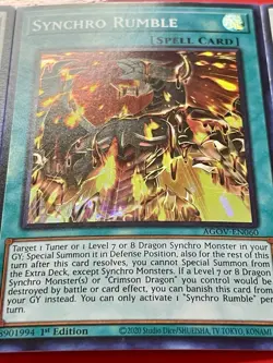 Crimson Dragon + Synchro Rumble + Snake-Eyes Vengeance Dragon | YuGiOh! - Image 4