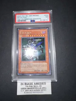 YU GI OH PSA 7 METALZOA TFK-002 THE FALSEBOUND KINGDOM PROMO ENGLISH 2003! - Image 5