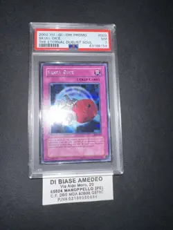 YU GI OH PSA 7 SKULL DICE EDS-003 THE ETERNAL DUELIST SOUL PROMO ENGLISH 2002! - Image 3