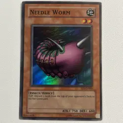 Yugioh Needle Worm TP5-EN005 2005 Promo Tournament Pack NM - Image 1