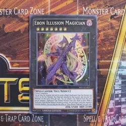 1x Ebon Illusion Magician - Super Rare - SHVI-ENSE1 - Limited Edition - LP - Image 1