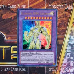 1x Elemental Hero Electrum - Ultra Rare - LCGX-EN052 - 1st Ed - LP - Image 1