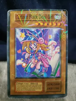 Yugioh Card Cartoon Black Devil Girl Dark Magician Toon Funny Joke Pegasus 877 - Image 1