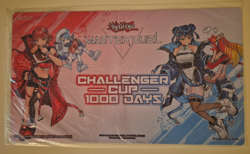 Playmat MASTER DUEL EVIL TWIN LIMITED 1000 - DAYS 2025 CHALLENGER CUP YUGIOH - Image 1