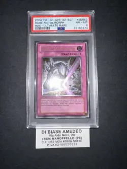 YU GI OH PSA 8 RARE METALMORPH RDS-EN052 1st EDITION ULTIMATE RARE ENGL 2004! - Image 2
